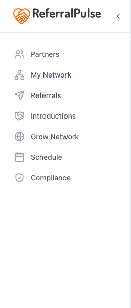 The sidebar. These are the sections you'll use day to day.